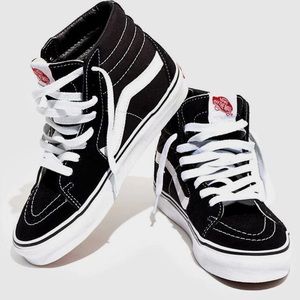 Vans SK8 high top black suede sneaker size 6